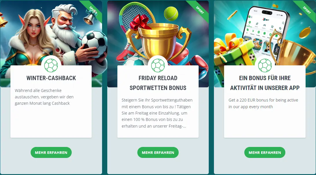 Promoções de apostas grátis